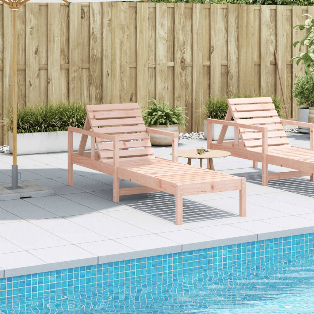 vidaXL Sonnenliege 199,5x62x55 cm Massivholz Douglasie