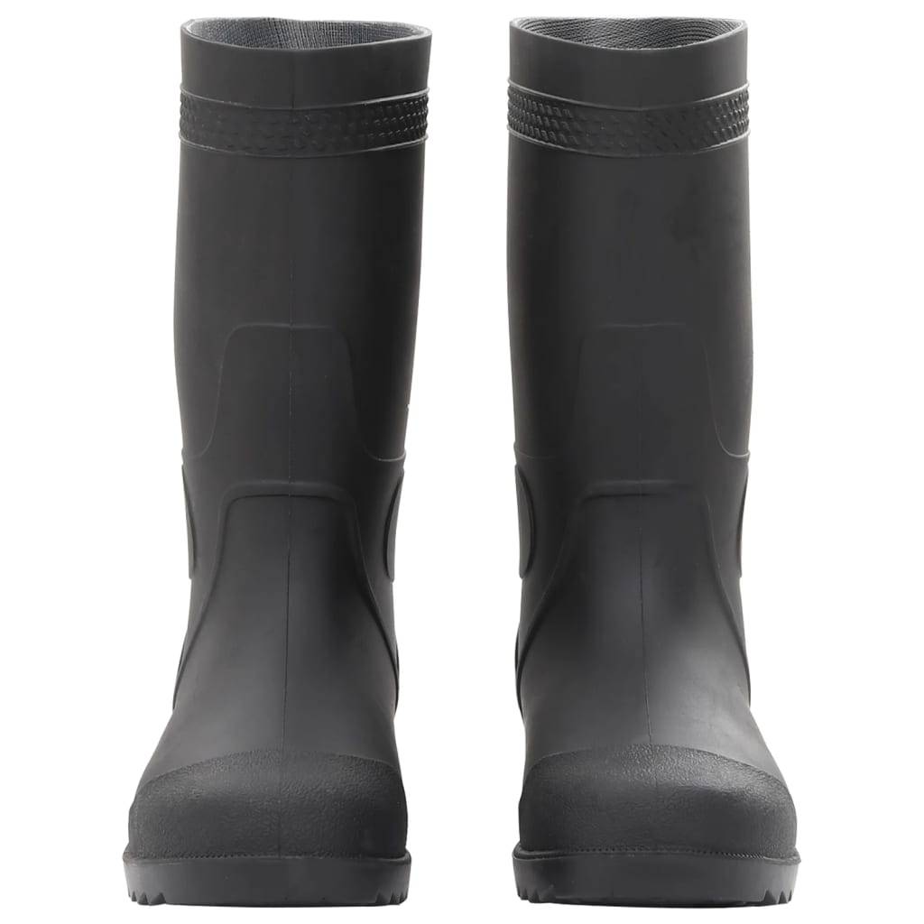 vidaXL Gummistiefel Schwarz Größe 39 PVC
