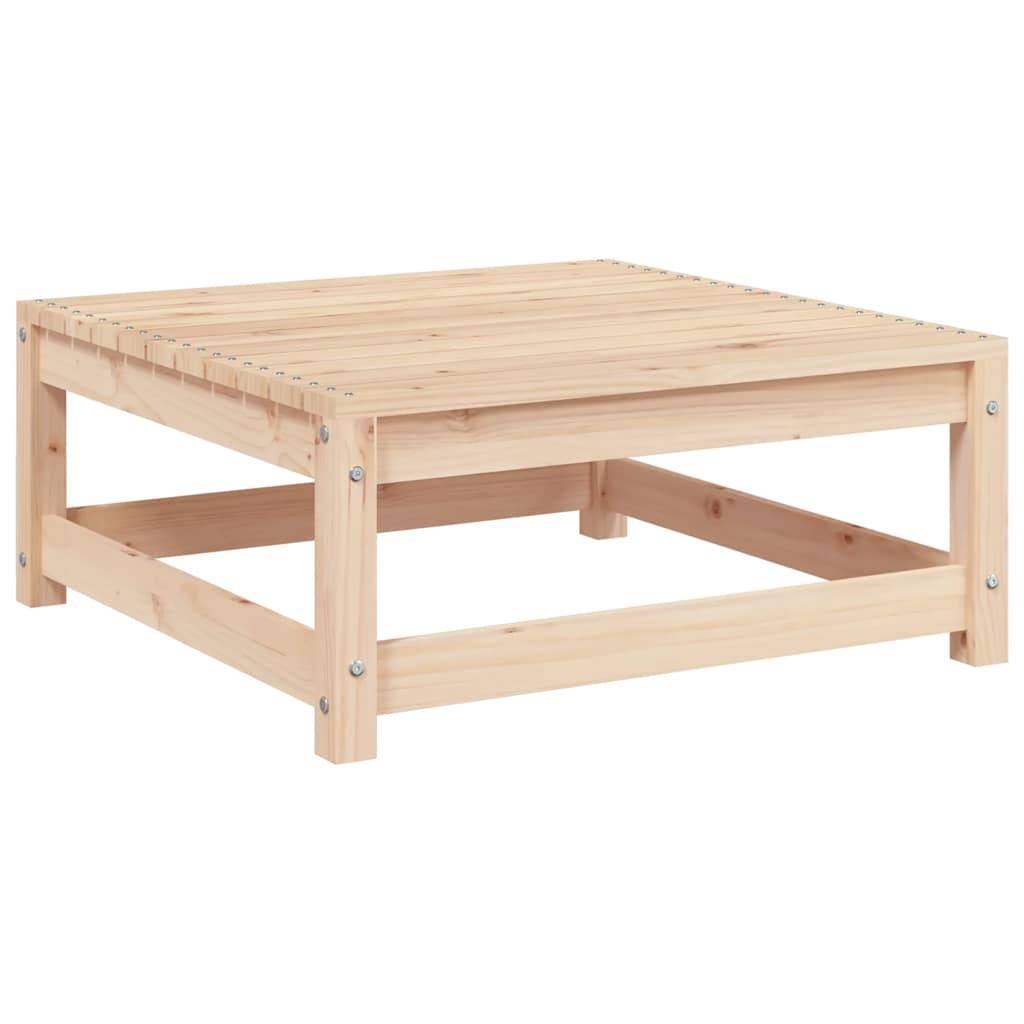 vidaXL Gartenhocker 70x70x30 cm Massivholz Kiefer