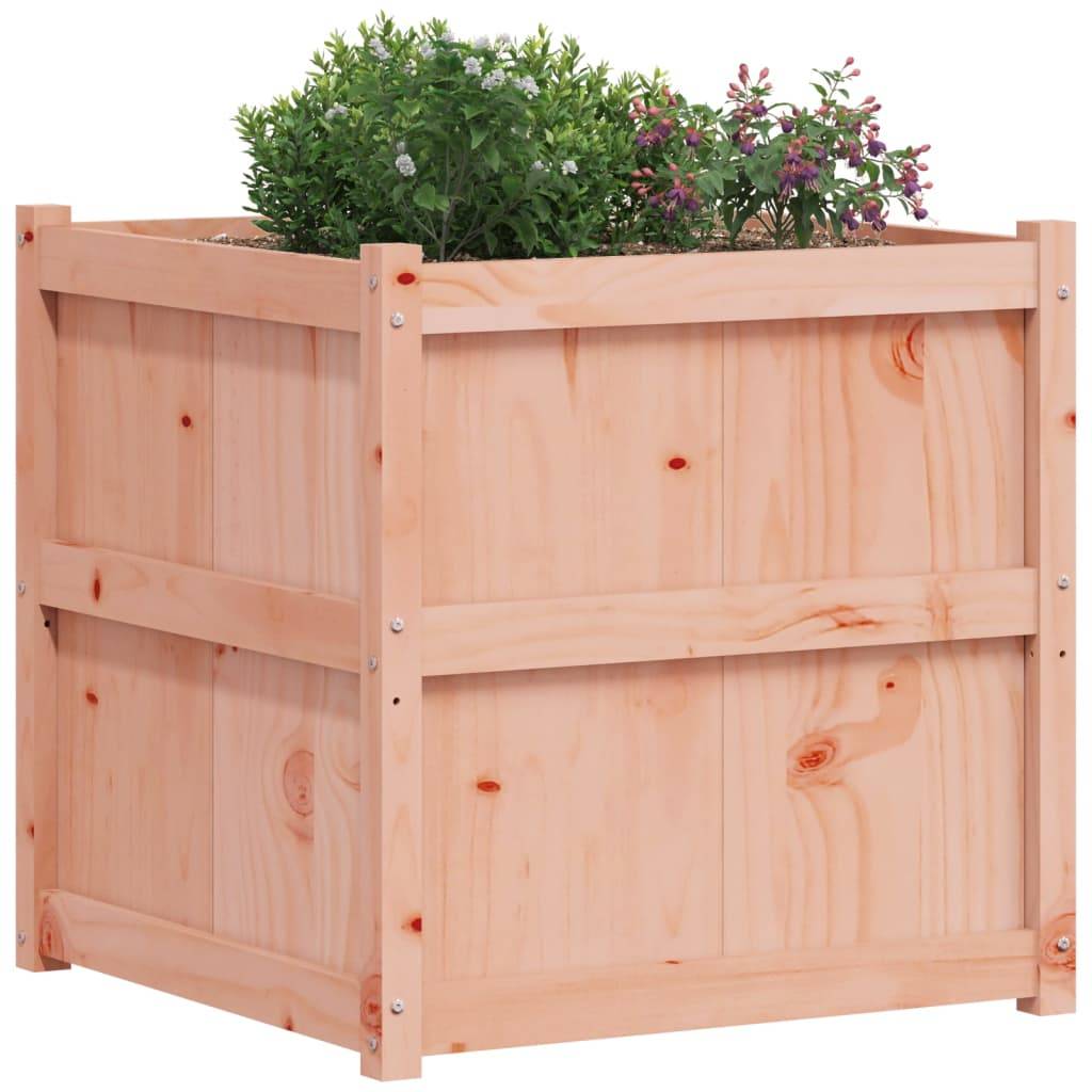vidaXL Pflanzkübel 70x70x70 cm Massivholz Douglasie