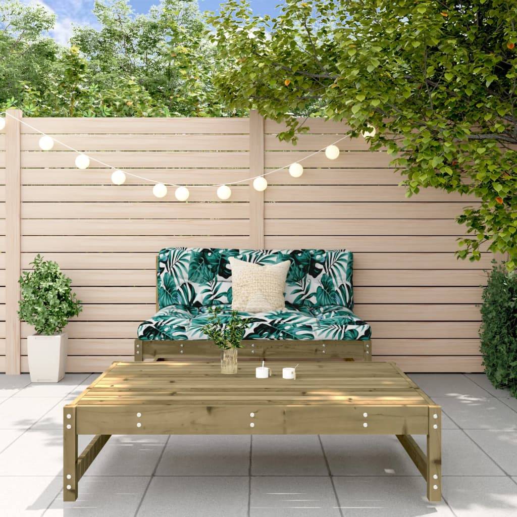 vidaXL 2-tlg. Garten-Lounge-Set Kiefernholz Imprägniert
