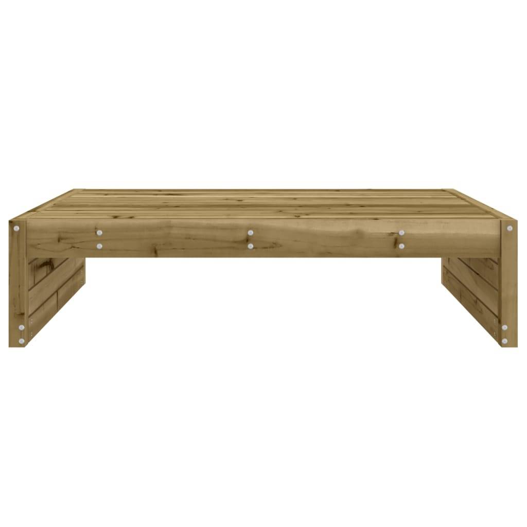 vidaXL Gartenhocker 120x80 cm Kiefernholz Imprägniert