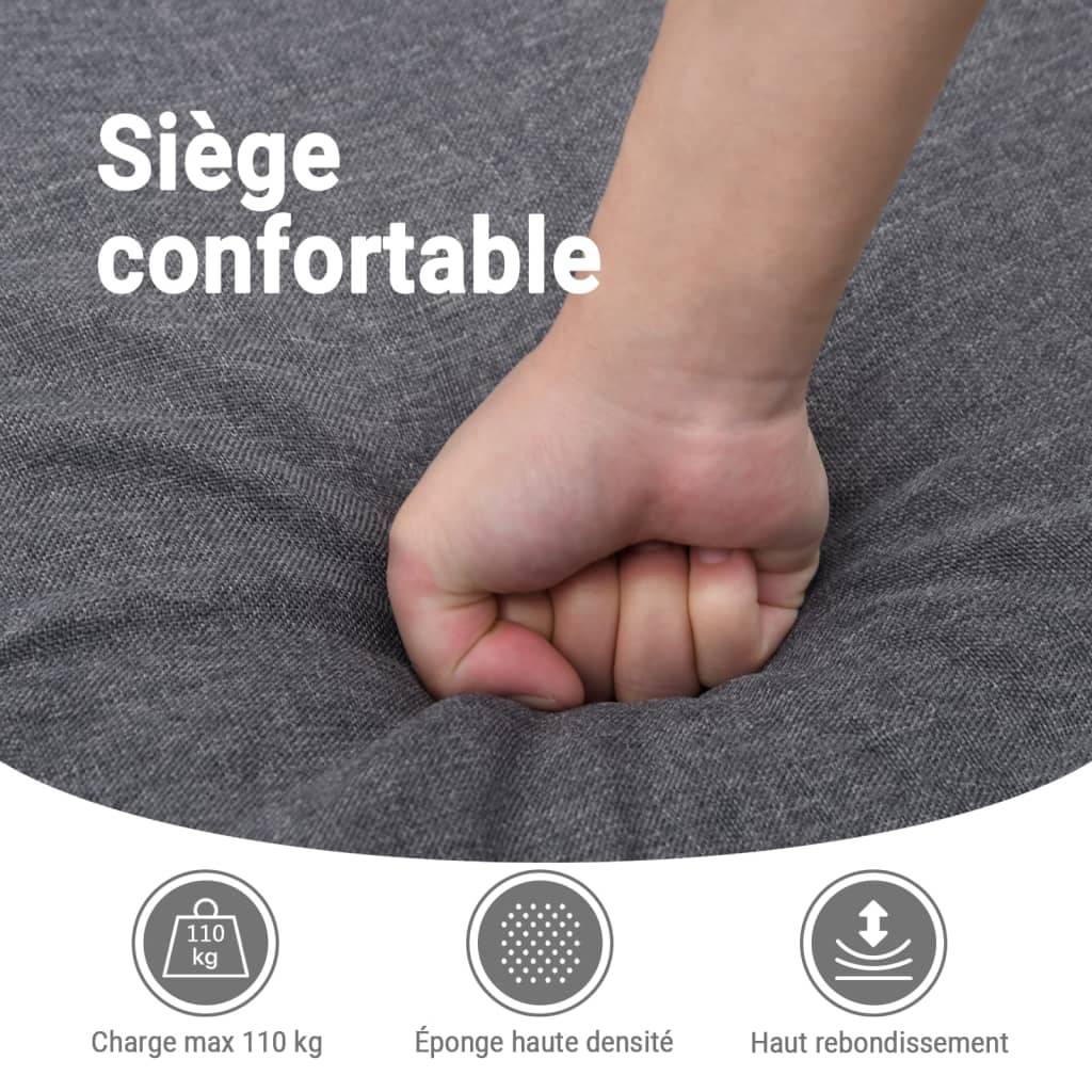 vidaXL Relaxsessel Elektrisch Creme Stoff