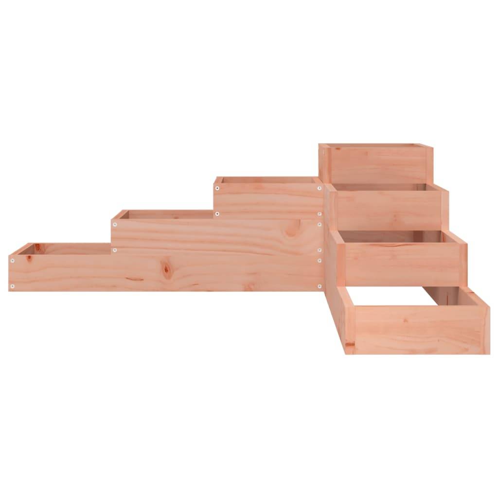 vidaXL Pflanzentreppe 4 Stufen 106x104,5x36 cm Massivholz Douglasie