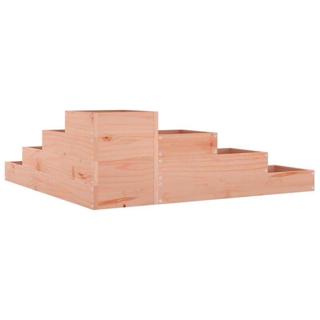 vidaXL Pflanzentreppe 4 Stufen 106x104,5x36 cm Massivholz Douglasie