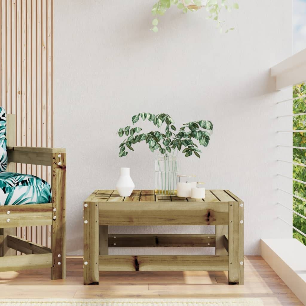 vidaXL Gartenhocker Kiefernholz Imprägniert