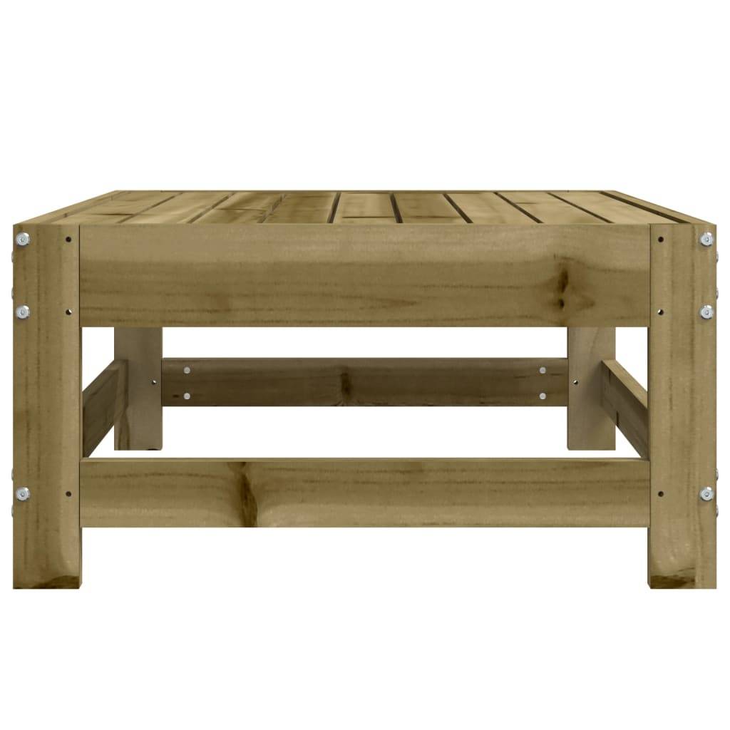 vidaXL Gartenhocker Kiefernholz Imprägniert