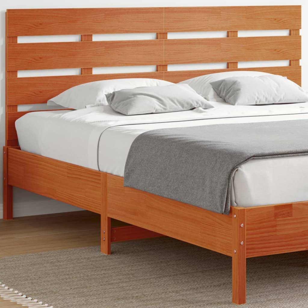 vidaXL Kopfteil Wachsbraun 180 cm Massivholz Kiefer