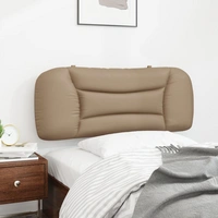 vidaXL Kopfteil-Kissen "Hvar" Cappuccino-Braun 100 cm Kunstleder vidaXL Kopfteil-Kissen "Hvar" Cappuccino-Braun 100 cm Kunstleder