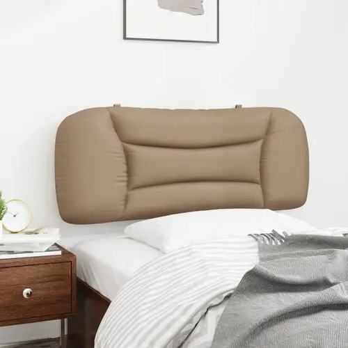 vidaXL Kopfteil-Kissen "Hvar" Cappuccino-Braun 100 cm Kunstleder vidaXL Kopfteil-Kissen "Hvar" Cappuccino-Braun 100 cm Kunstleder