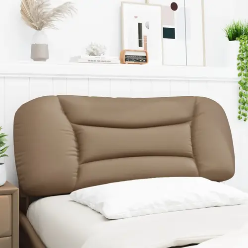 vidaXL Kopfteil-Kissen "Hvar" Cappuccino-Braun 100 cm Kunstleder vidaXL Kopfteil-Kissen "Hvar" Cappuccino-Braun 100 cm Kunstleder