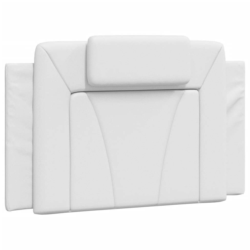 vidaXL Kopfteil-Kissen "Viana" Weiß 80 cm Kunstleder