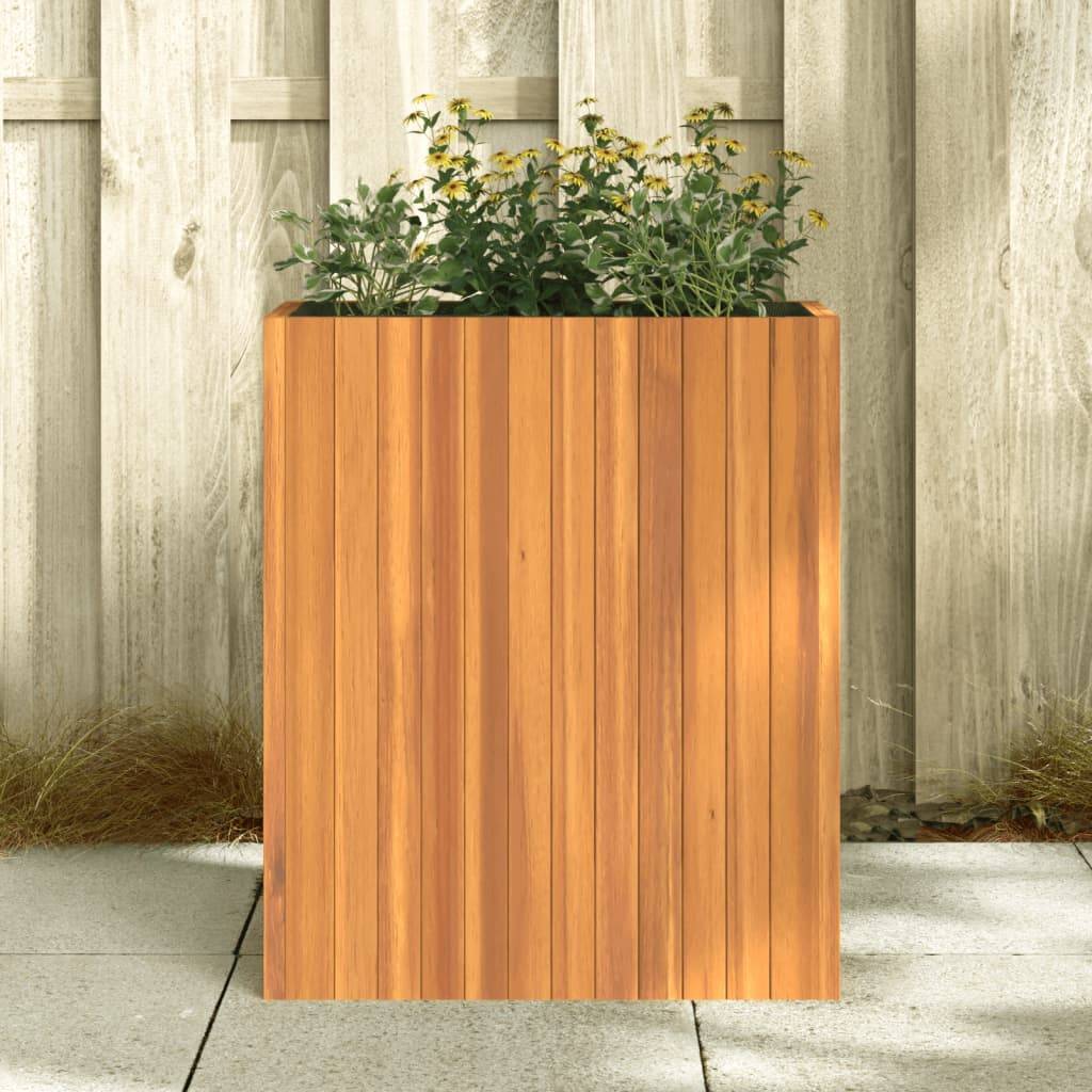 vidaXL Pflanzkübel 59x27,5x70 cm Massivholz Akazie