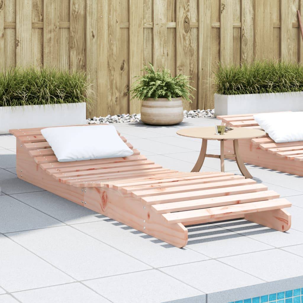 vidaXL Sonnenliege 205x60x31,5 cm Massivholz Douglasie