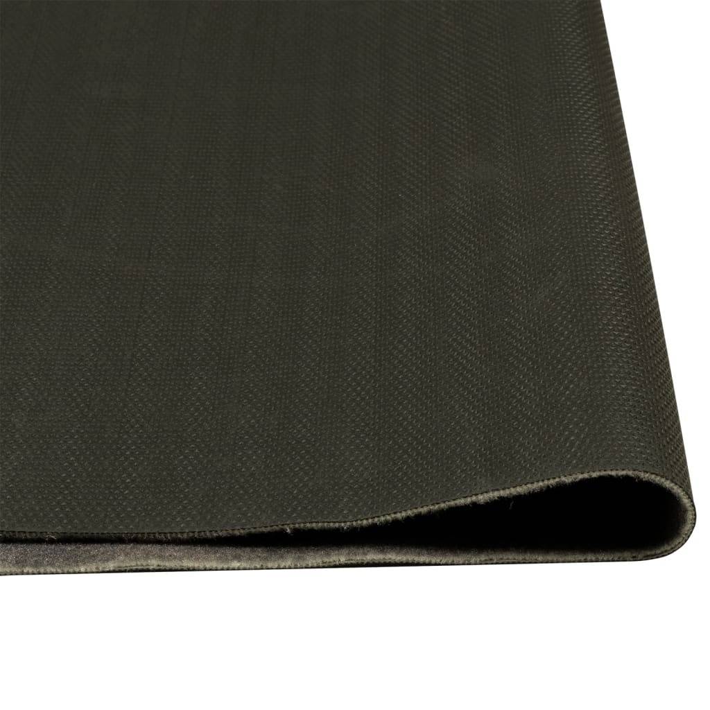 vidaXL Küchenteppich Waschbar Weinflasche 45x150 cm Samt