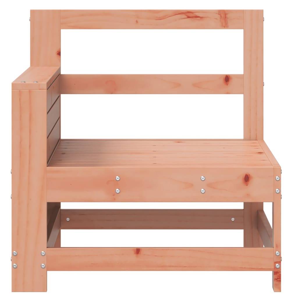 vidaXL Gartensofa mit Armlehne und Beistelltisch Massivholz Douglasie