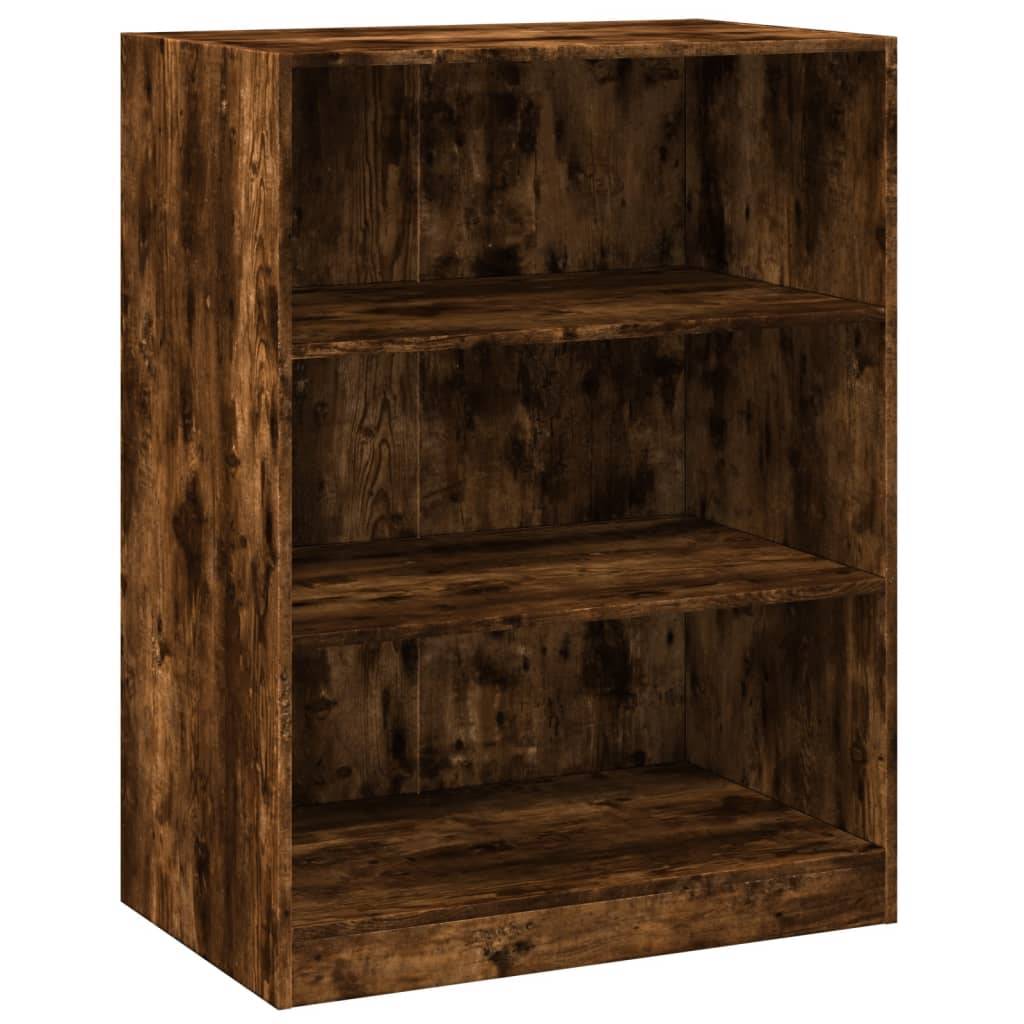 vidaXL Kleiderschrank Räuchereiche 77x48x102 cm Holzwerkstoff