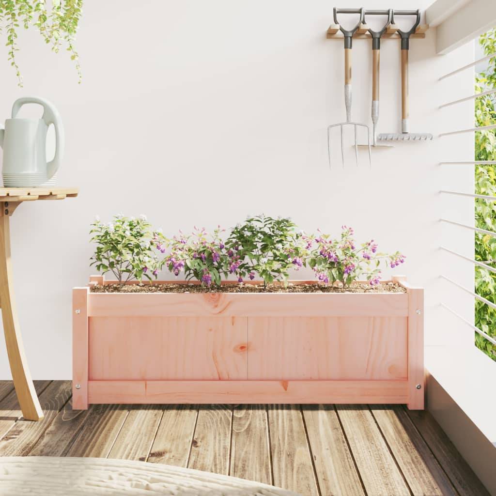 vidaXL Pflanzkübel 90x31x31 cm Massivholz Douglasie