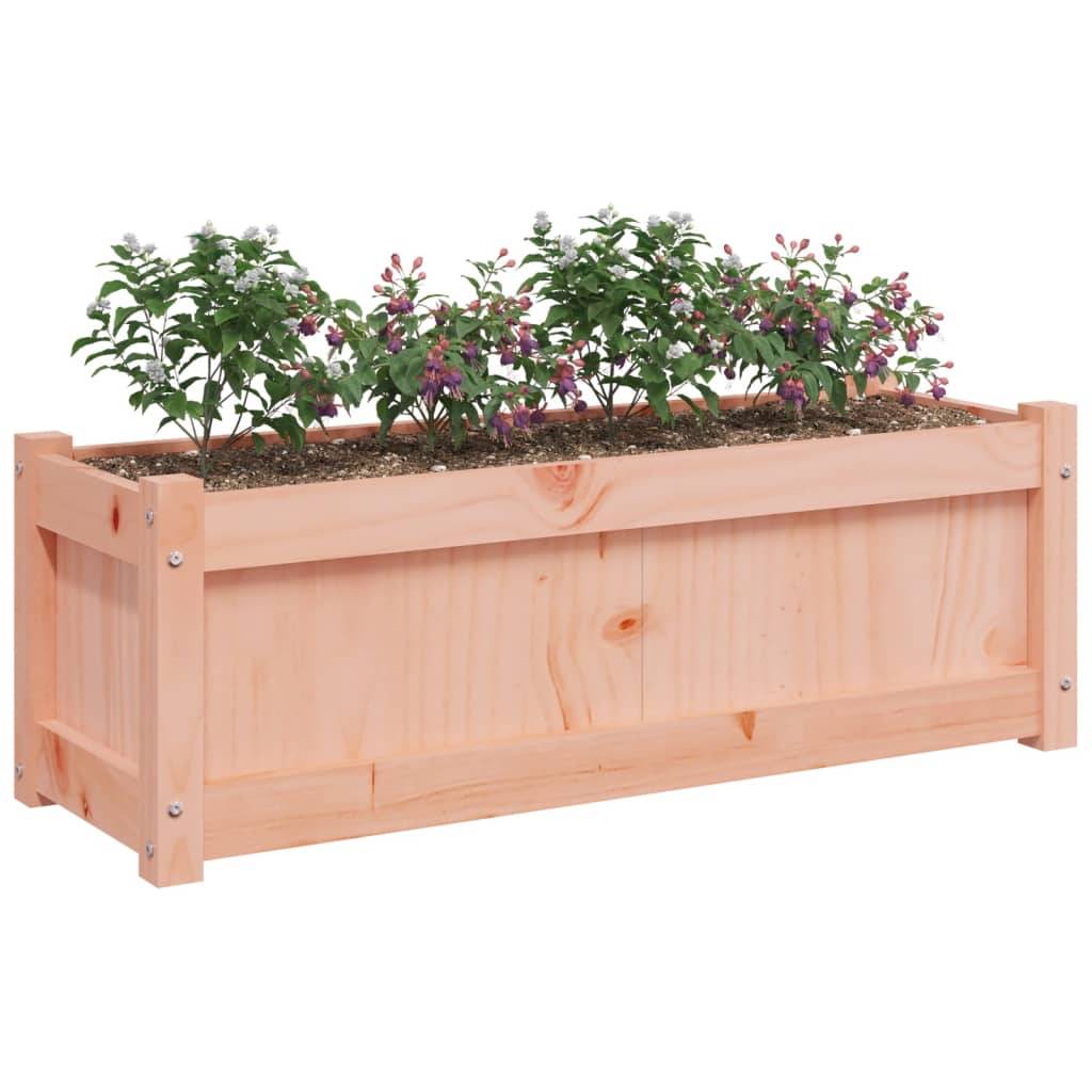 vidaXL Pflanzkübel 90x31x31 cm Massivholz Douglasie