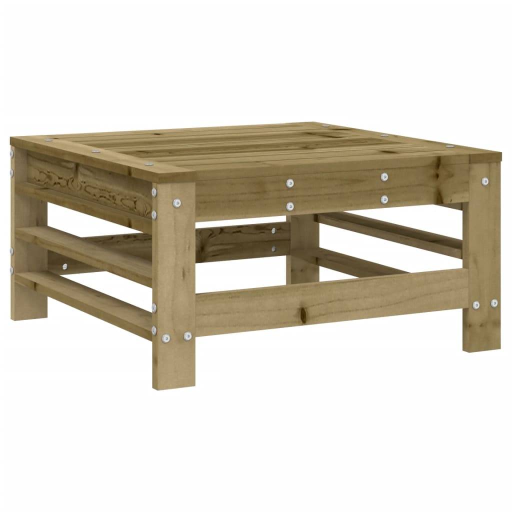 vidaXL Gartenhocker Kiefernholz Imprägniert