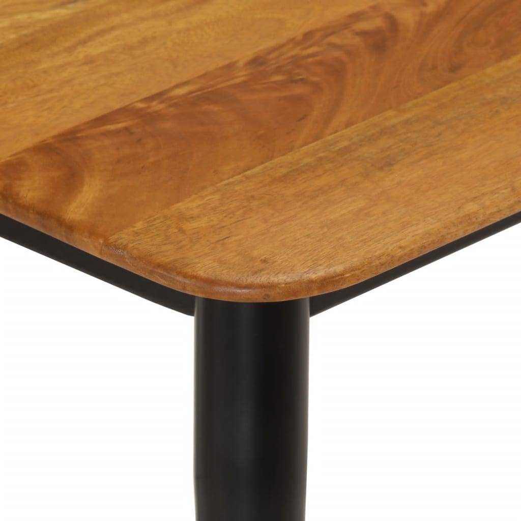 vidaXL Sitzbank 160x40x45 cm Massivholz Mango und Eisen