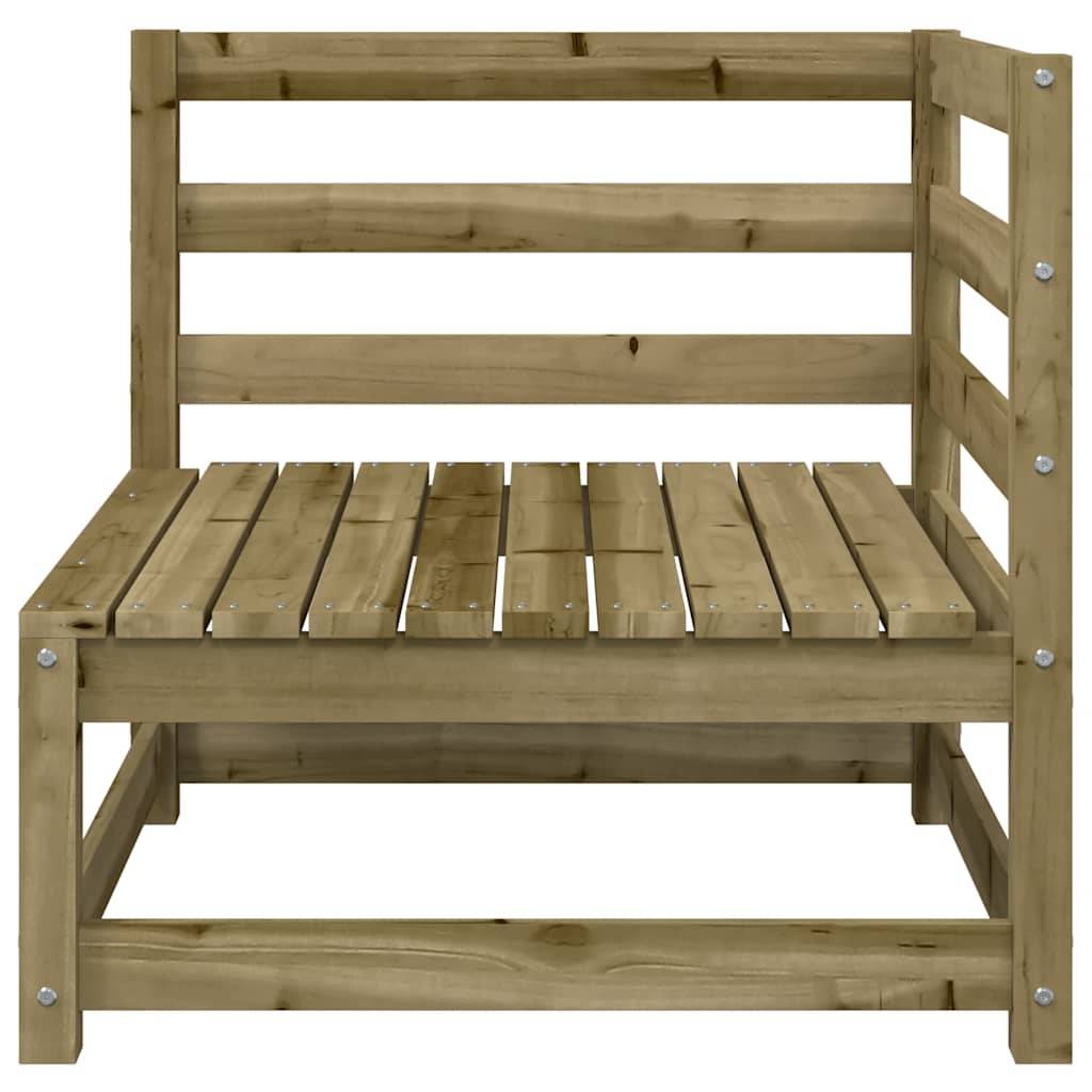 vidaXL Garten-Ecksofa 70x70x67 cm Kiefernholz Imprägniert
