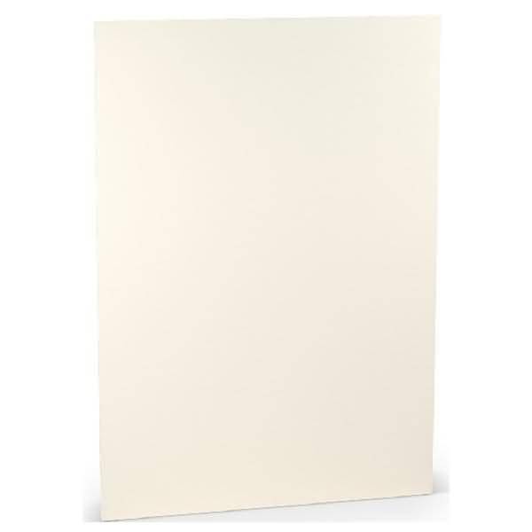 Karton A3 220 g/qm gerippt Ivory