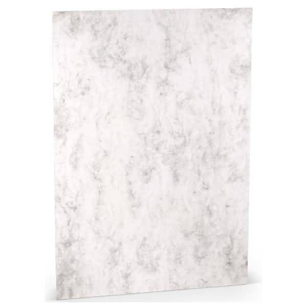 Karton A3 220 g/qm gerippt Grau Marmora