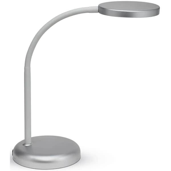 LED-Tischleuchte Mauljoy warmweiße LEDs silber