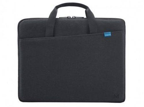Mobilis Trendy kompakte Notebooktasche, für Notebooks von 12,5" - 14", 35% recycelt, GRS, schwarz