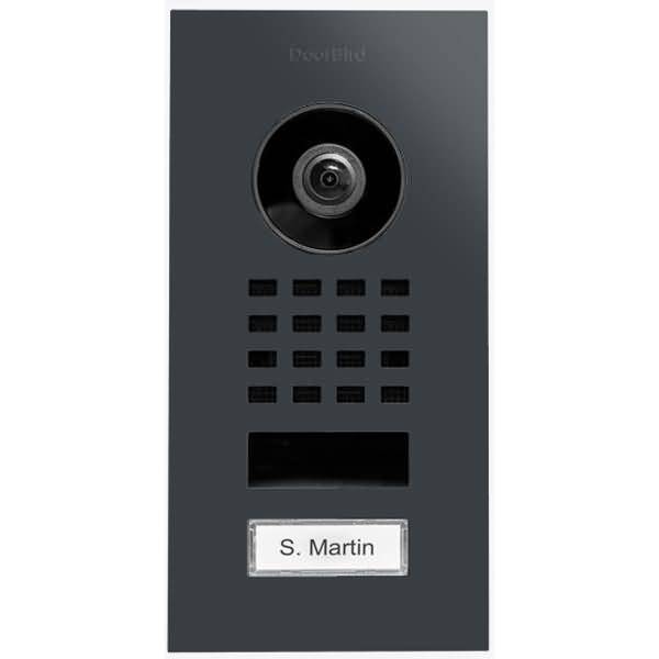 DoorBird D1101V IP Video Türstation Unterputz RAL 7016