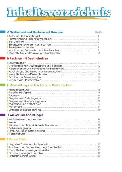 StrandMathe Übungsheft Klasse 6