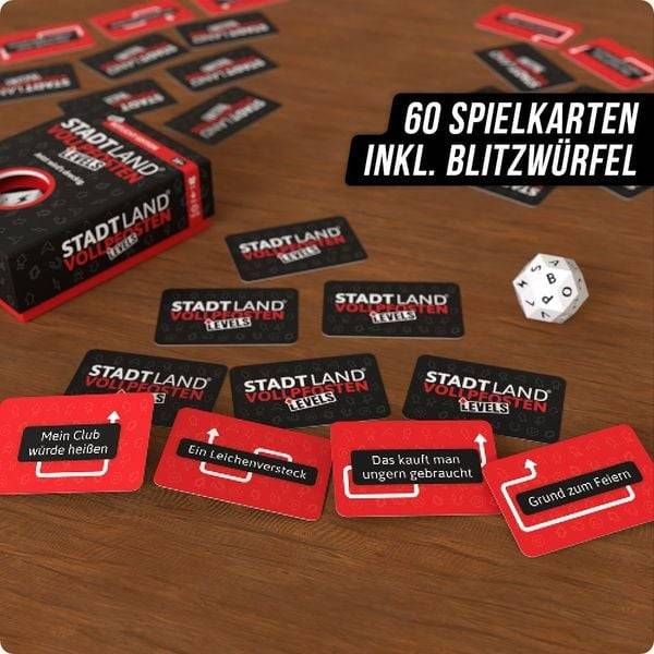 Denkriesen - Stadt Land Vollpfosten® Levels - Rotlicht Edition - "Jetzt wird's dreckig." (Spiel)