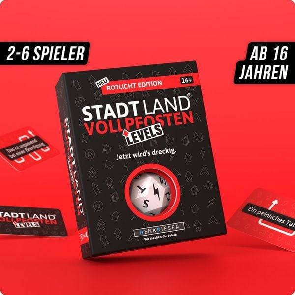 Denkriesen - Stadt Land Vollpfosten® Levels - Rotlicht Edition - "Jetzt wird's dreckig." (Spiel)