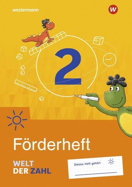 Welt der Zahl 2. Förderarbeitsheft. Allgemeine Ausgabe
