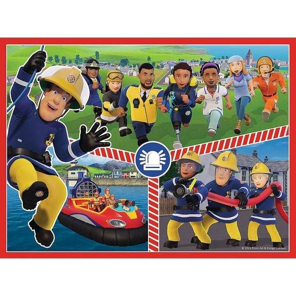 2 in 1 Puzzles + Memos Feuerwehrmann Sam