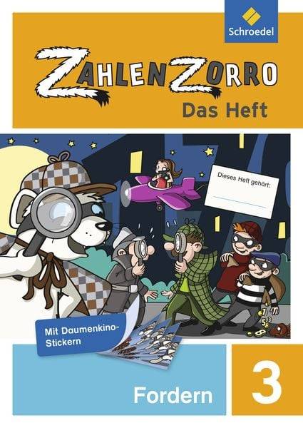 Zahlenzorro - Das Heft. Forderheft 3