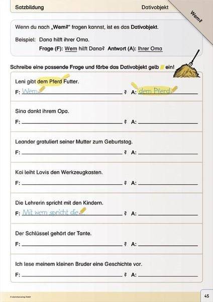 Mein Grammatikheft 3/4 für die 3. und 4. Klasse