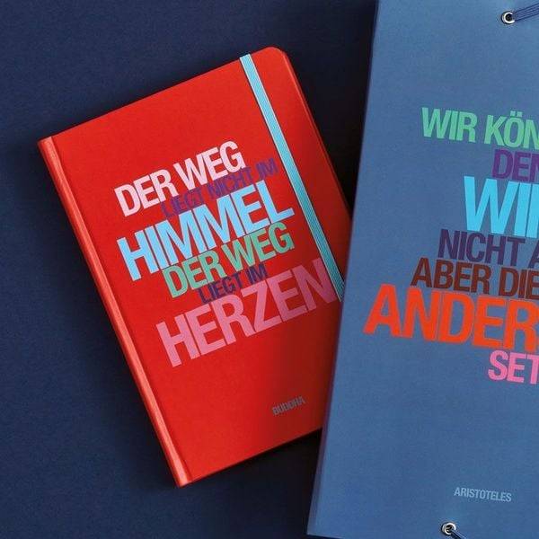 Notizbuch A5 Hardcover Buddha, Himmel