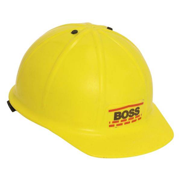 Bauhelm Boss, gelb Durchmesser ca. 20 cm