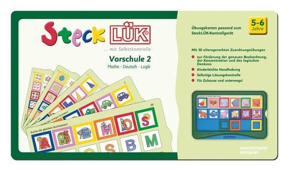 SteckLÜK Vorsch. mix 2 Mathe Dt Logik Alter 5-6 (grün)