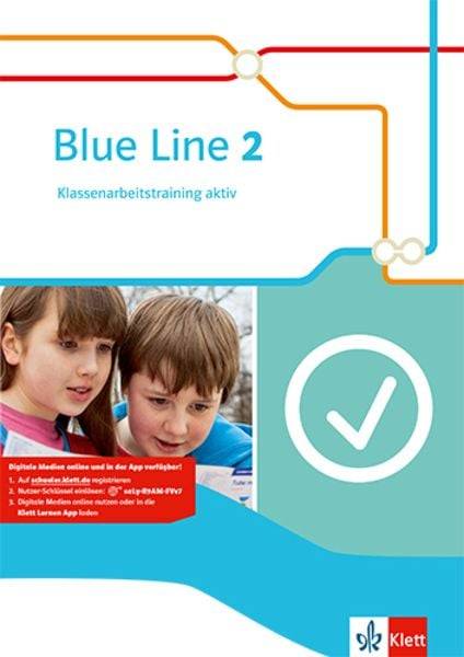 Blue Line 2. Klassenarbeitstraining aktiv!