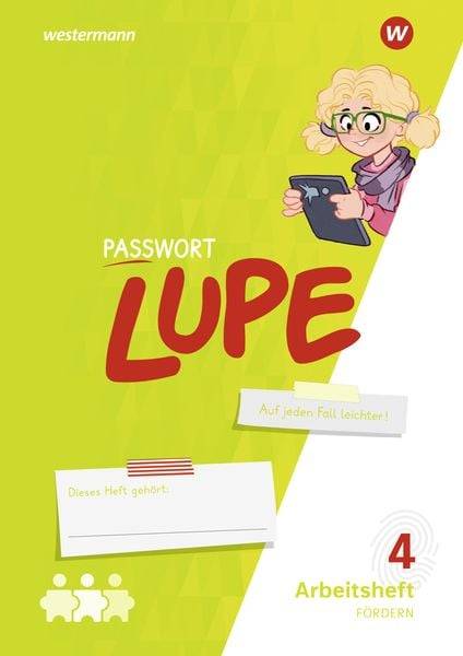 PASSWORT LUPE - Sprachbuch 4. Arbeitsheft: Fördern