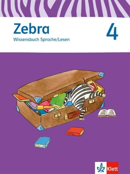 Zebra 4 Wissensbuch Sprache/Lesen 4. Schuljahr