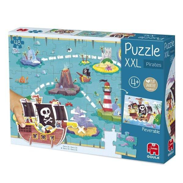 Goula - XXL Puzzle - Pirates, 48 Teile