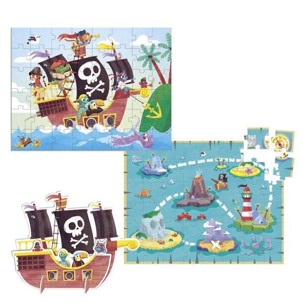 Goula - XXL Puzzle - Pirates, 48 Teile
