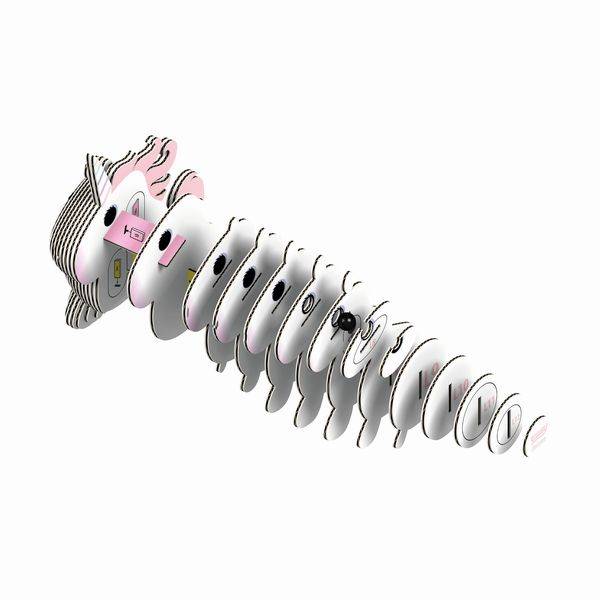 Eugy - 3D Bastelset Einhorn