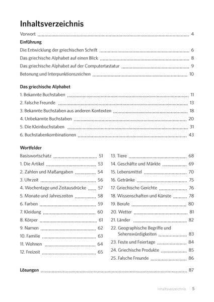 PONS Schreiben üben Griechisch