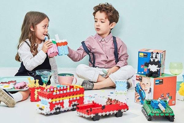 Plus-Plus - 300 Kreativ Bausteine Neon