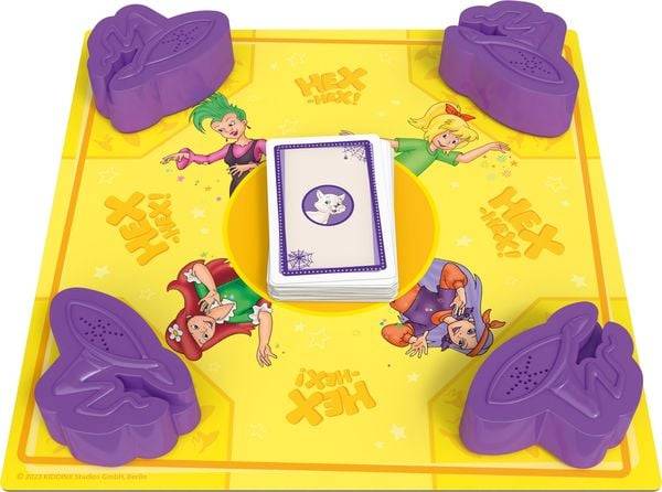Schmidt 40658 - Bibi Blocksberg: Der verhexte Hexenhut, Memospiel, Aktionsspiel